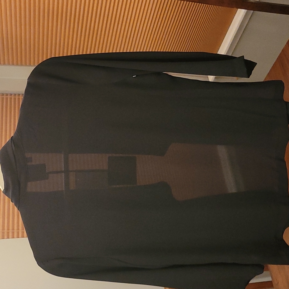 Bobeau light weight draped jacket. Black size small - Picture 4 of 9